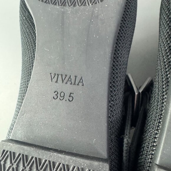 Vivaia Pointed-toe Mary-Jane Flats (Maria) in Black, Size 39.5 - Picture 11 of 14